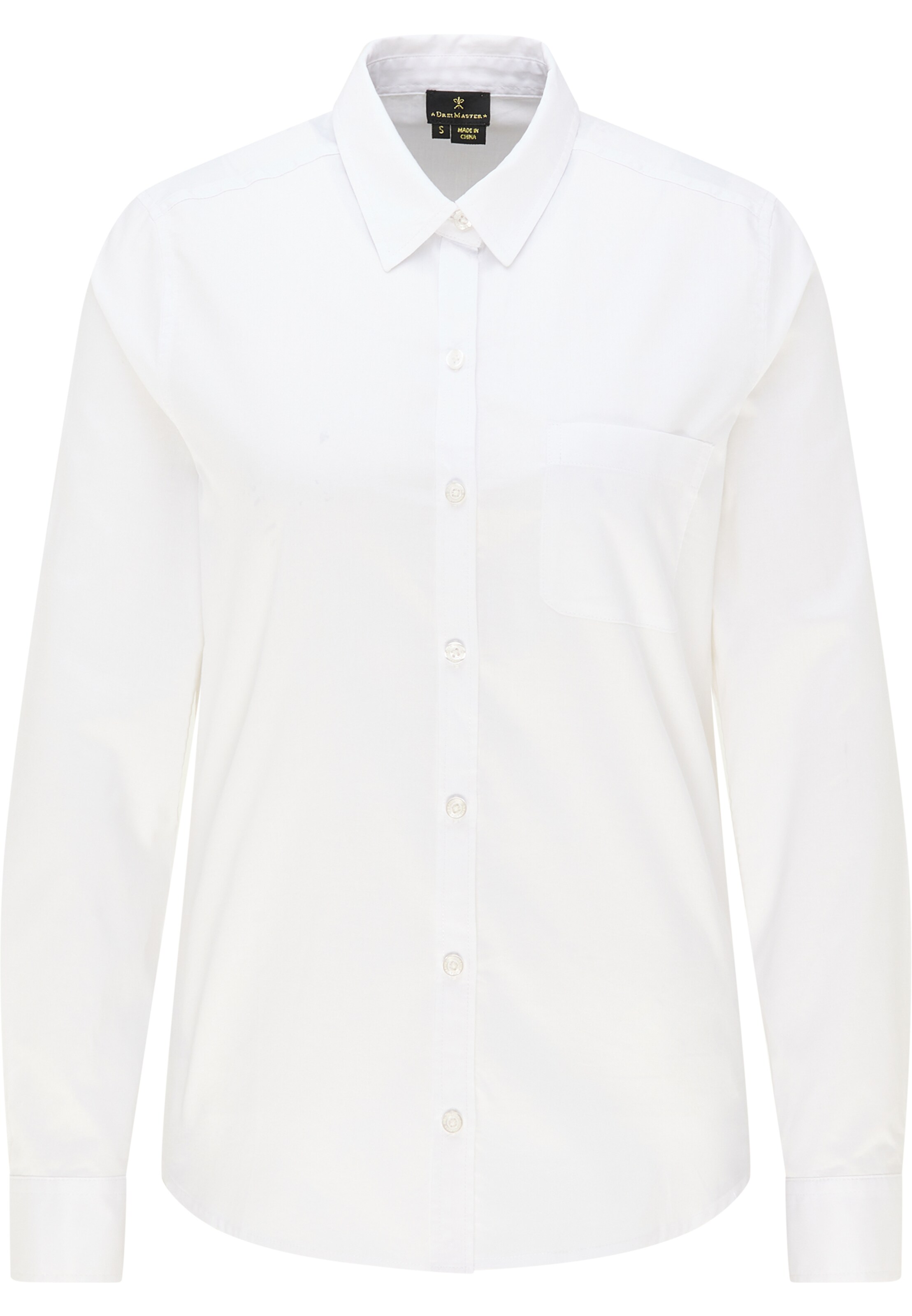 DreiMaster Klassik Blusa en blanco, Vista del producto
