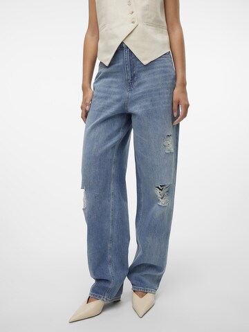 VERO MODA Loosefit Jeans 'Brooklyn' i blå