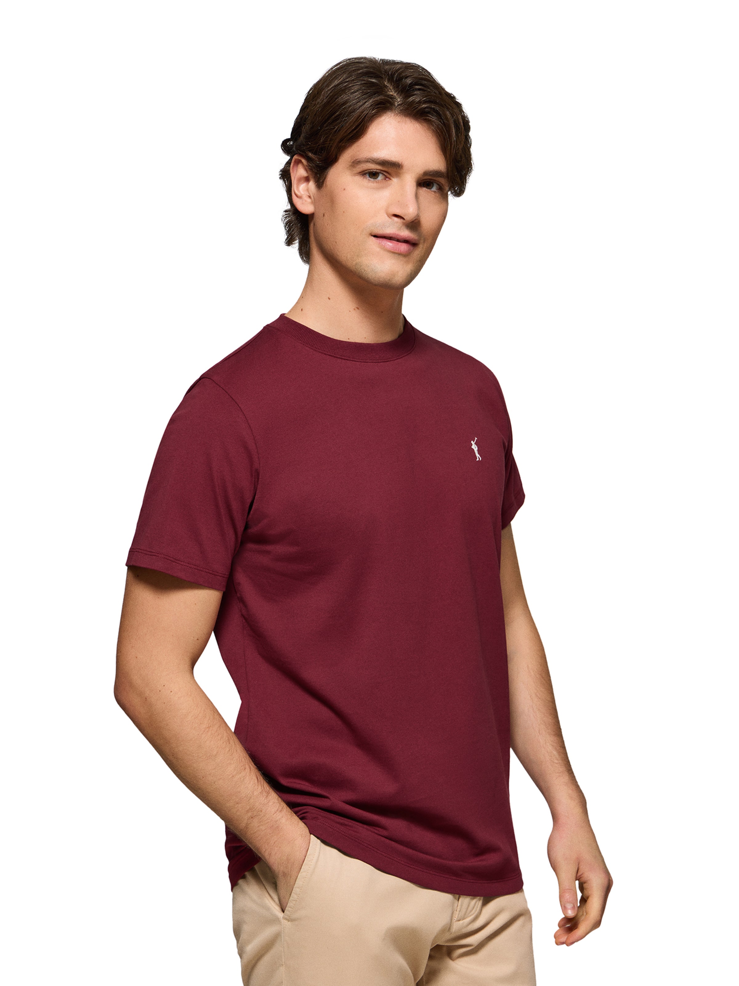 Polo Club Shirt in Red: front