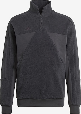 Felpa sportiva 'Tiro Fleece' di ADIDAS SPORTSWEAR in nero: frontale