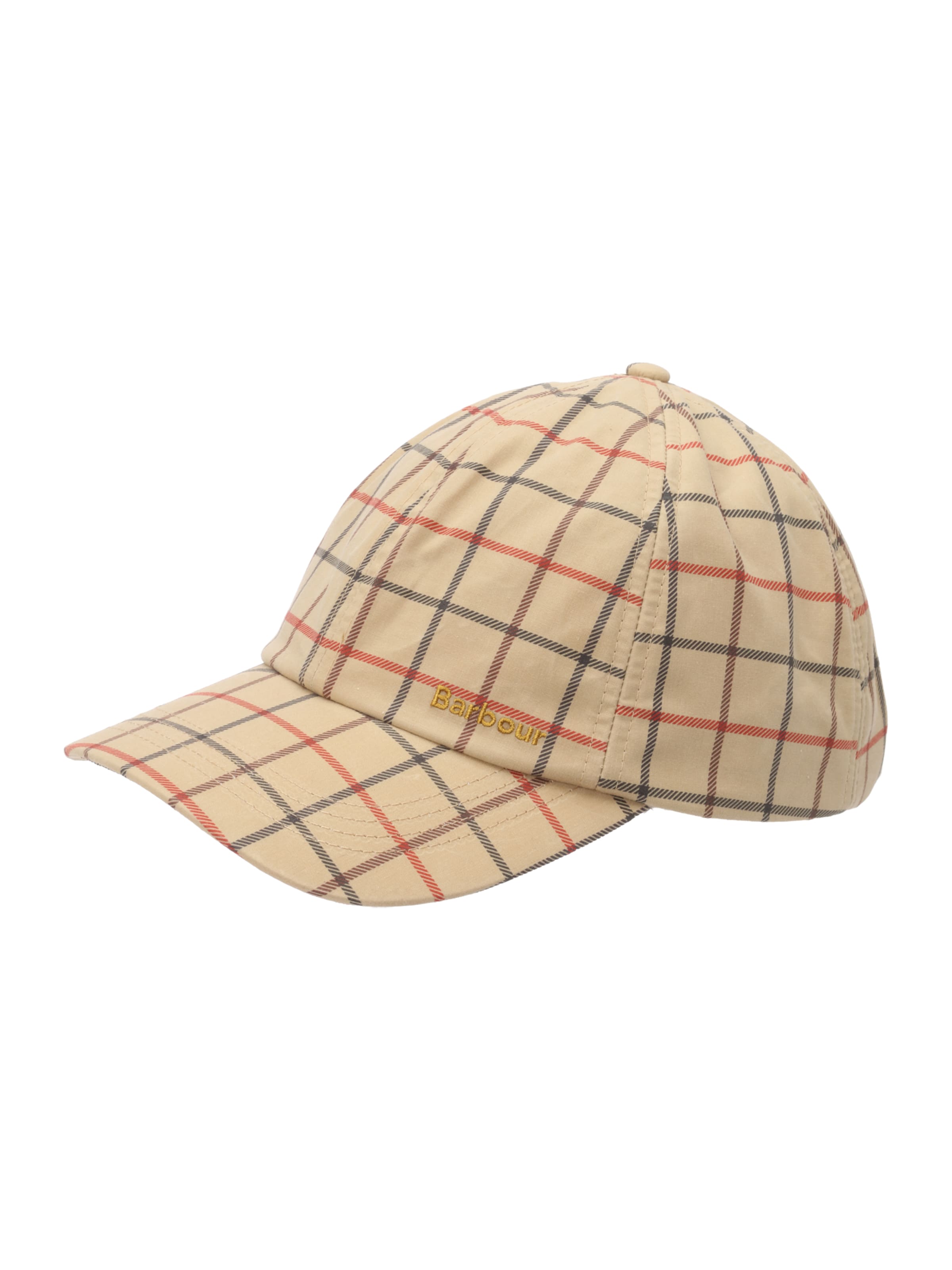Barbour Cap 'Mackworth' in Beige: front
