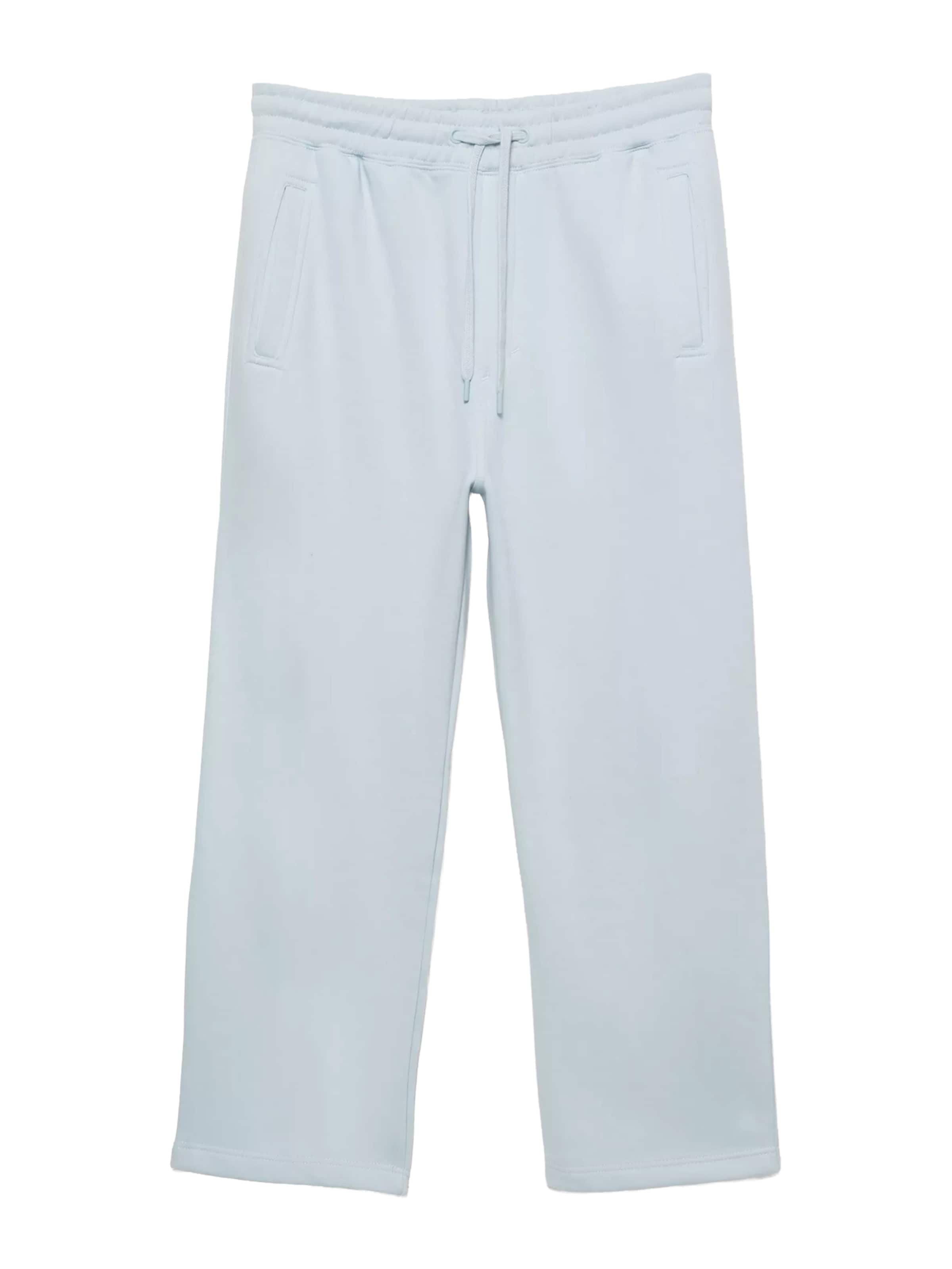 Pull&Bear Baggy Панталон в синьо: отпред