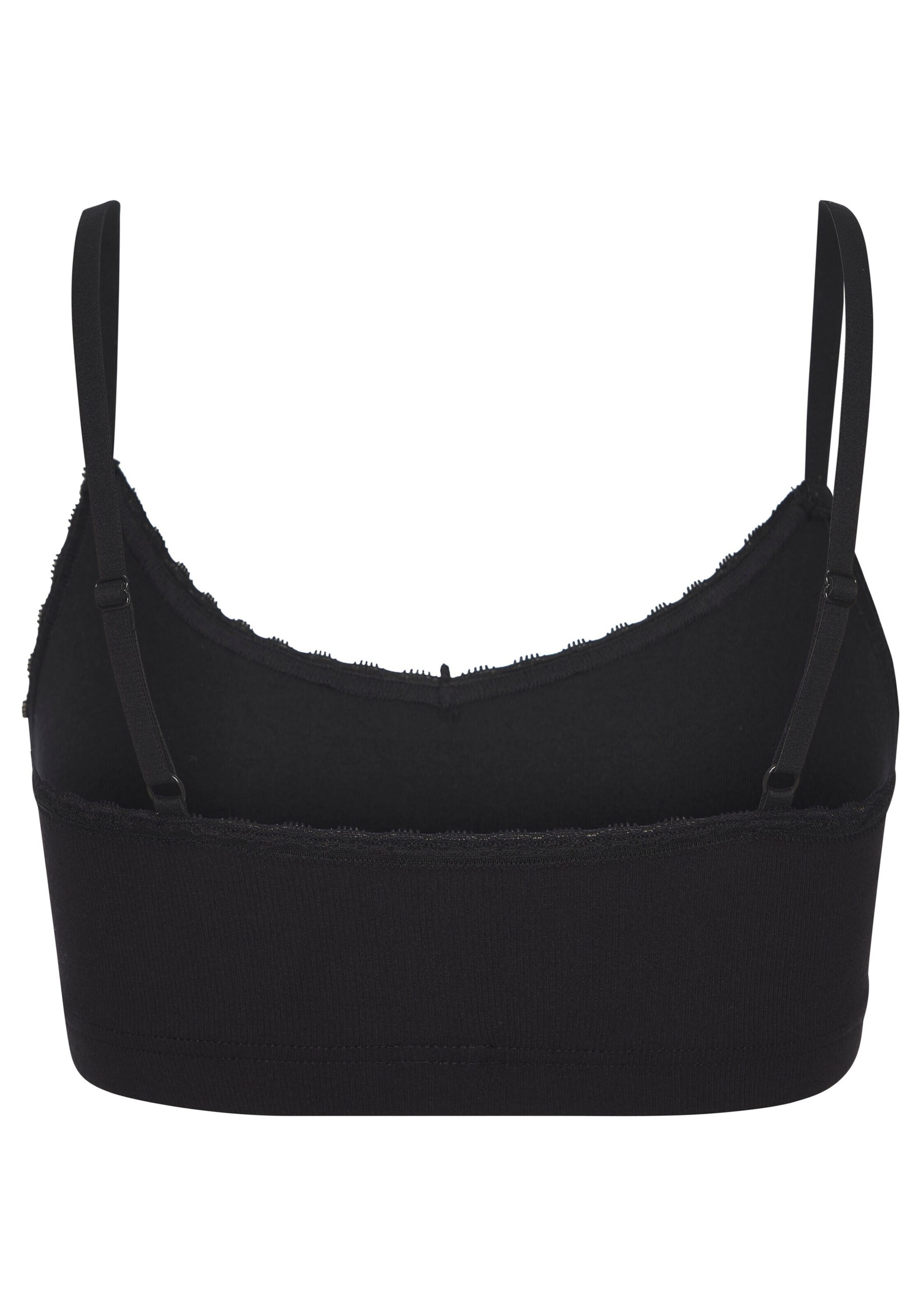 LASCANA Bustier BH in Zwart