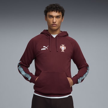 PUMA Sweatshirt 'Portugal King' in Rood: voorkant