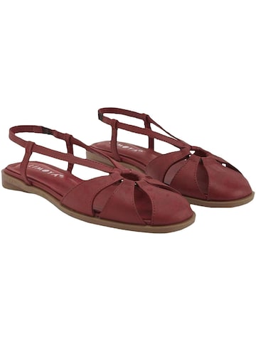 Limoya Sandaal 'Cally' in Rood