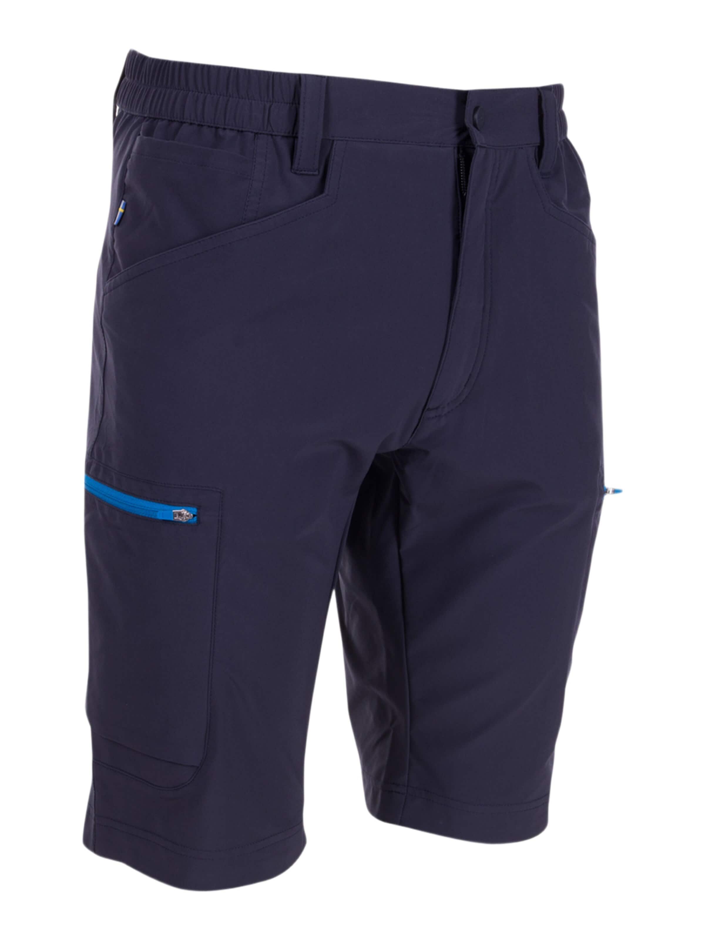 SWEDEMOUNT Regular Outdoorbroek 'Glittertind' in Blauw