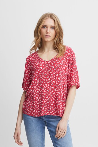 ICHI Blouse 'MARRAKECH' in Red: front