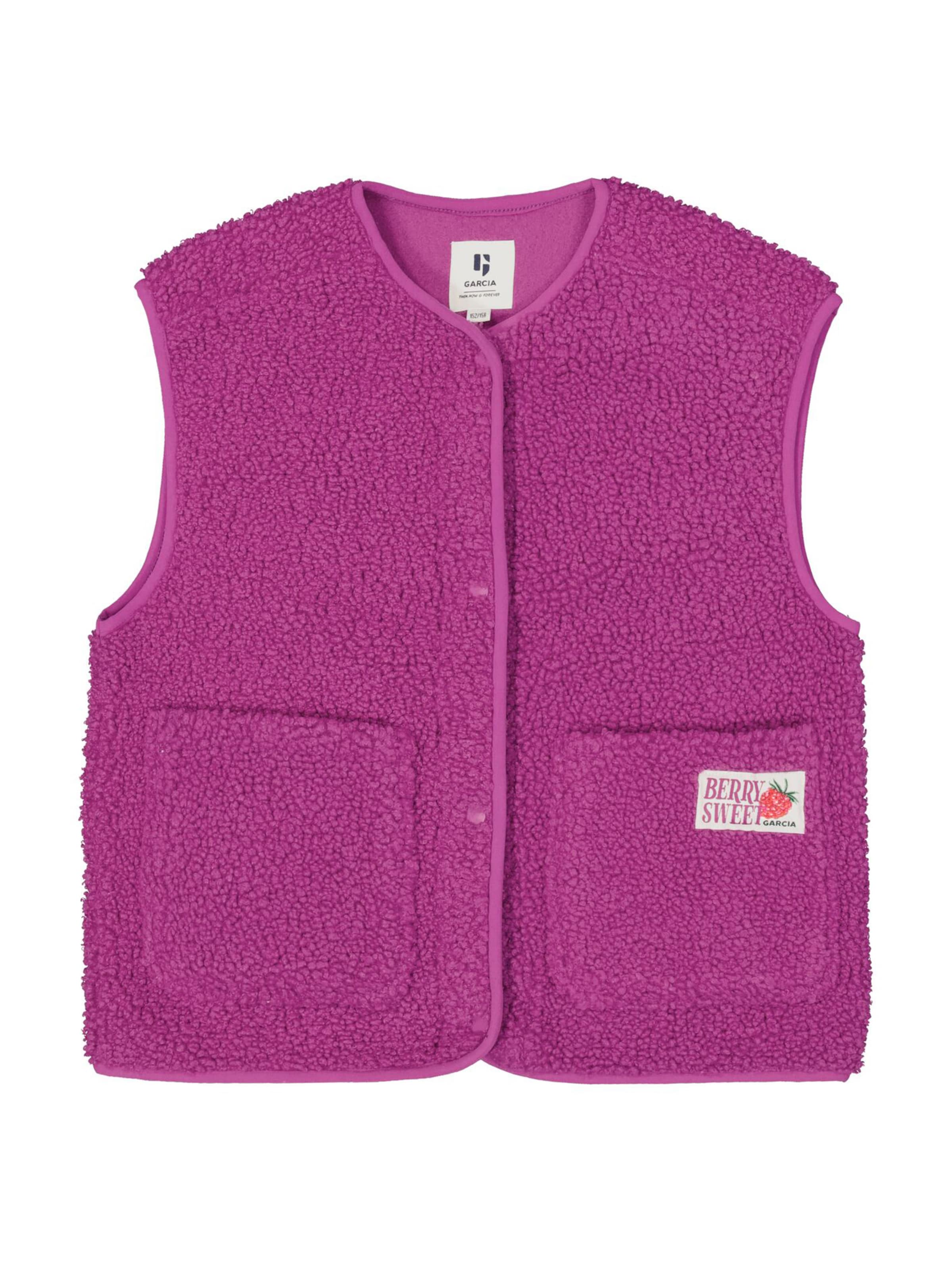GARCIA Weste 'Colbert' in Pink: Vorderseite