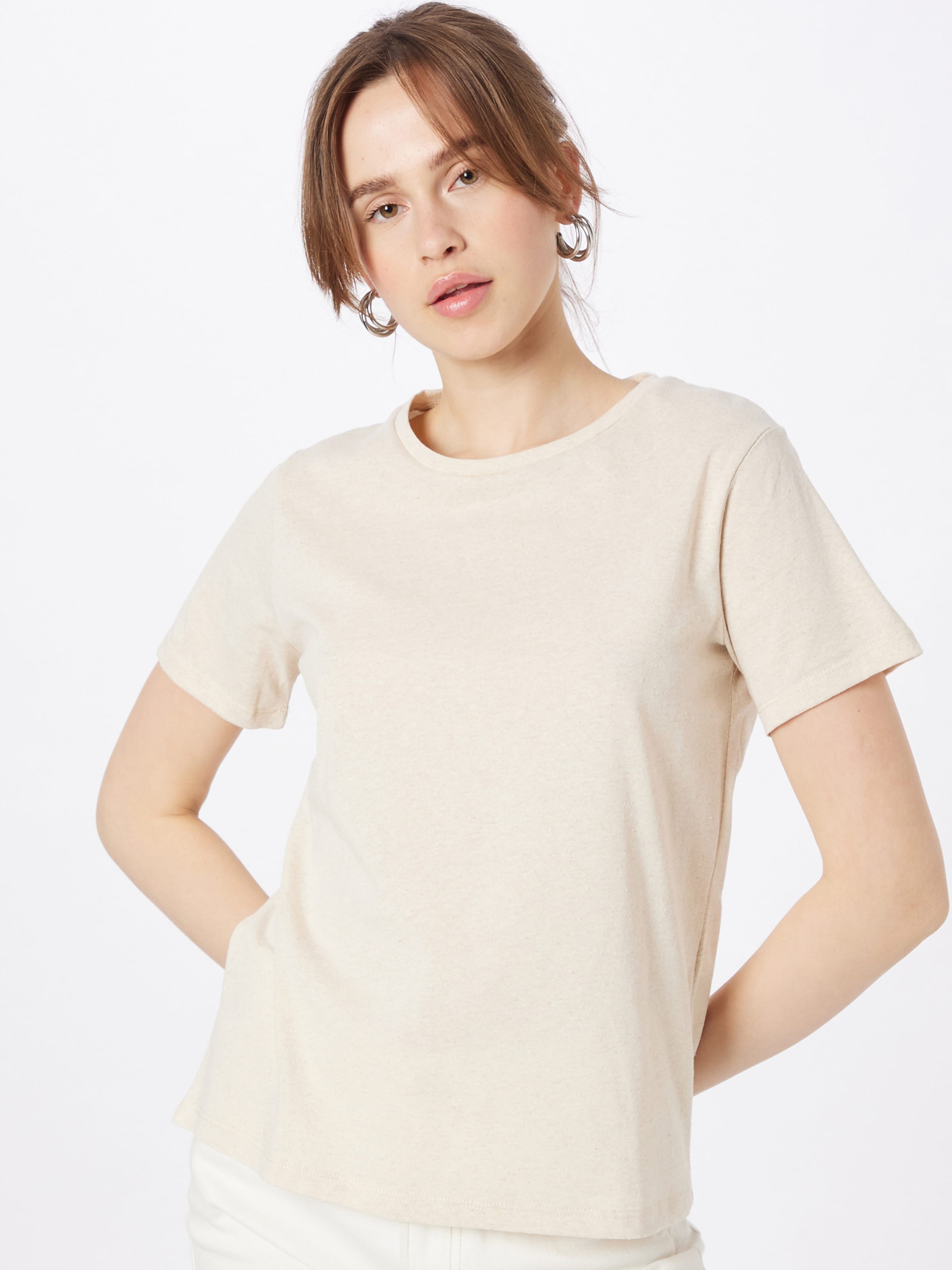 Frauen Shirts & Tops Trendyol T-Shirt in Beige - ZY01187