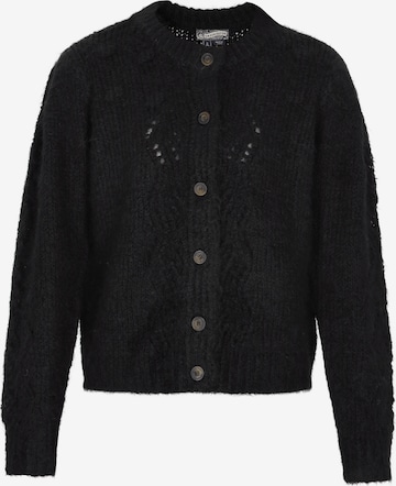Cardigan DreiMaster Vintage en noir : devant