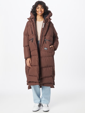 Manteau d’hiver 'RihannaAK A' Alife and Kickin en marron