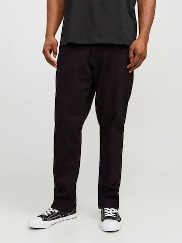 Jack & Jones Plus Slimfit Jeans 'Tim' i sort: forside