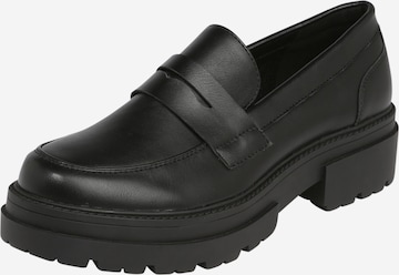 ABOUT YOU Classic Flats 'Valerie Loafer' in Black: front