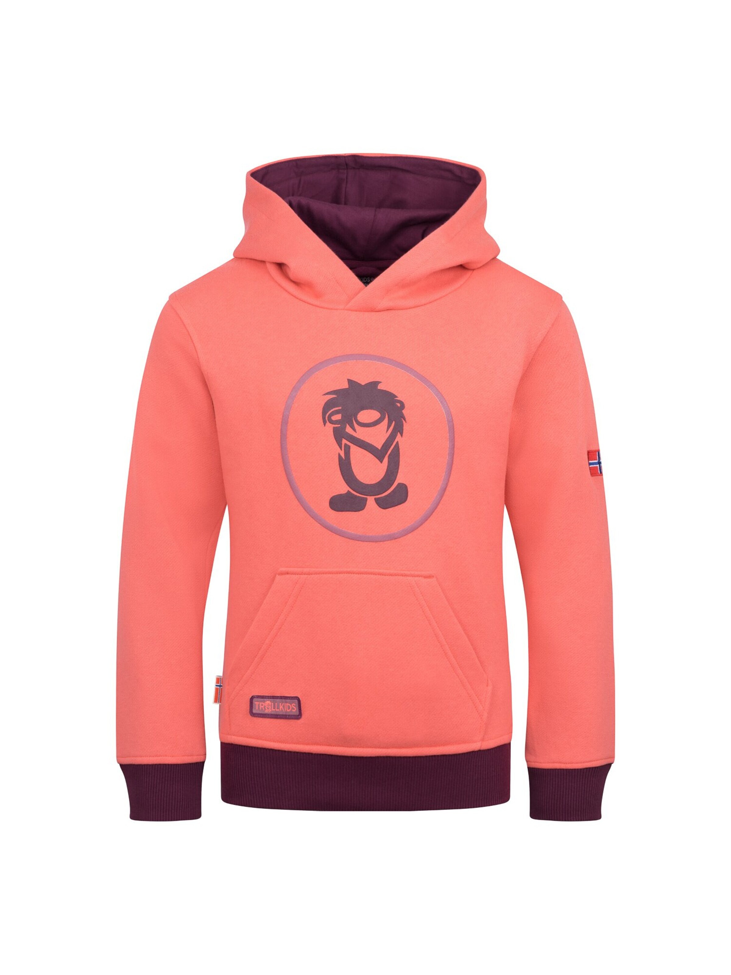 TROLLKIDS Sweater in Orange: front
