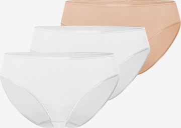Hanro Panty 'Cotton Seamless' in Beige: front