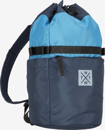 TOM TAILOR Backpack in Blue