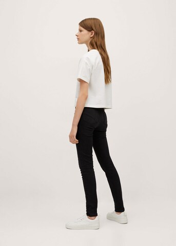 MANGO KIDS Skinny Jeansy w kolorze czarny