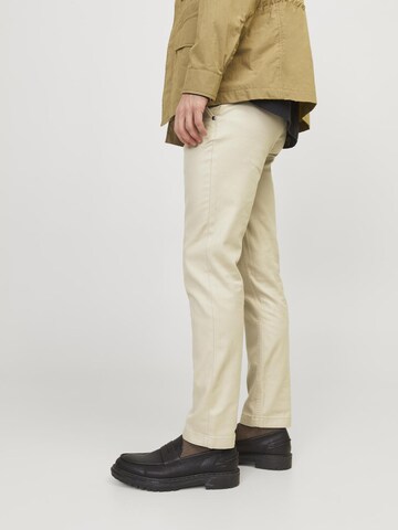 JACK & JONES Regular Regular Fit Klassische Hose Klassische Hose in Beige