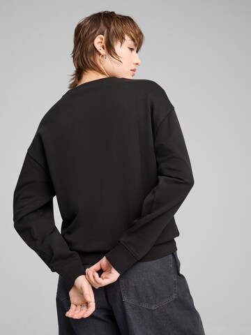Sweat-shirt 'Ess Elevated' PUMA en noir