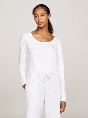 Chemise de nuit TOMMY HILFIGER en blanc : devant