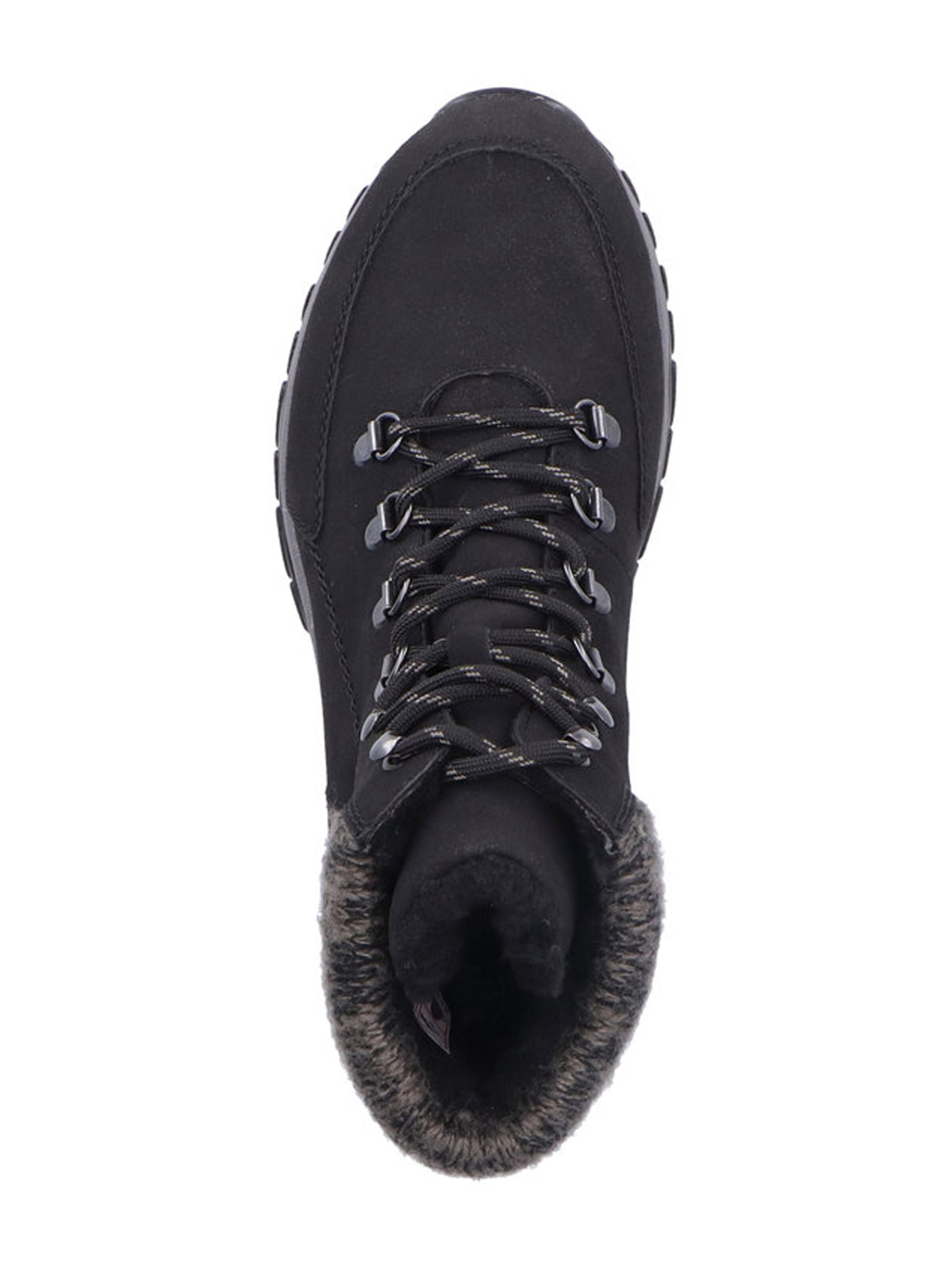 Rieker Schnürstiefelette in Schwarz