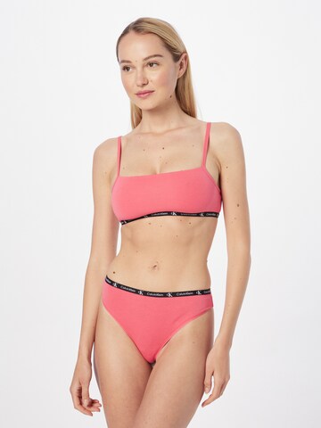 Calvin Klein Underwear - Bustier Sujetador en rojo