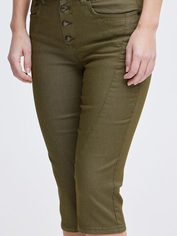 Slimfit Pantaloni 'PZROSITA' di PULZ Jeans in verde