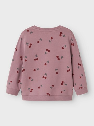 NAME IT Sweatshirt 'NMFDAMMA PEPPA' in Lila