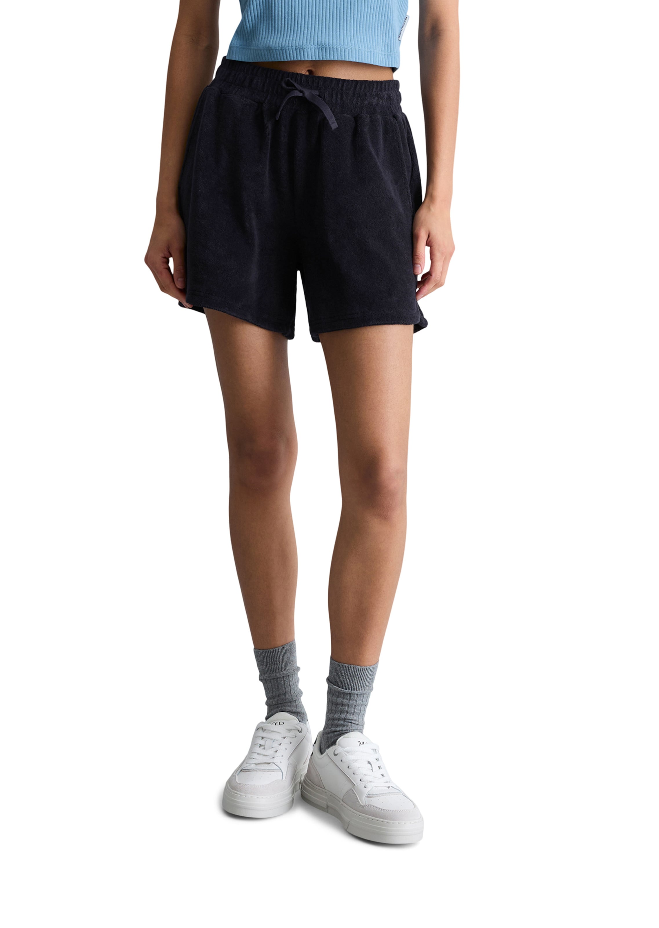 Loosefit Pantalon Marc O'Polo DENIM en bleu : devant