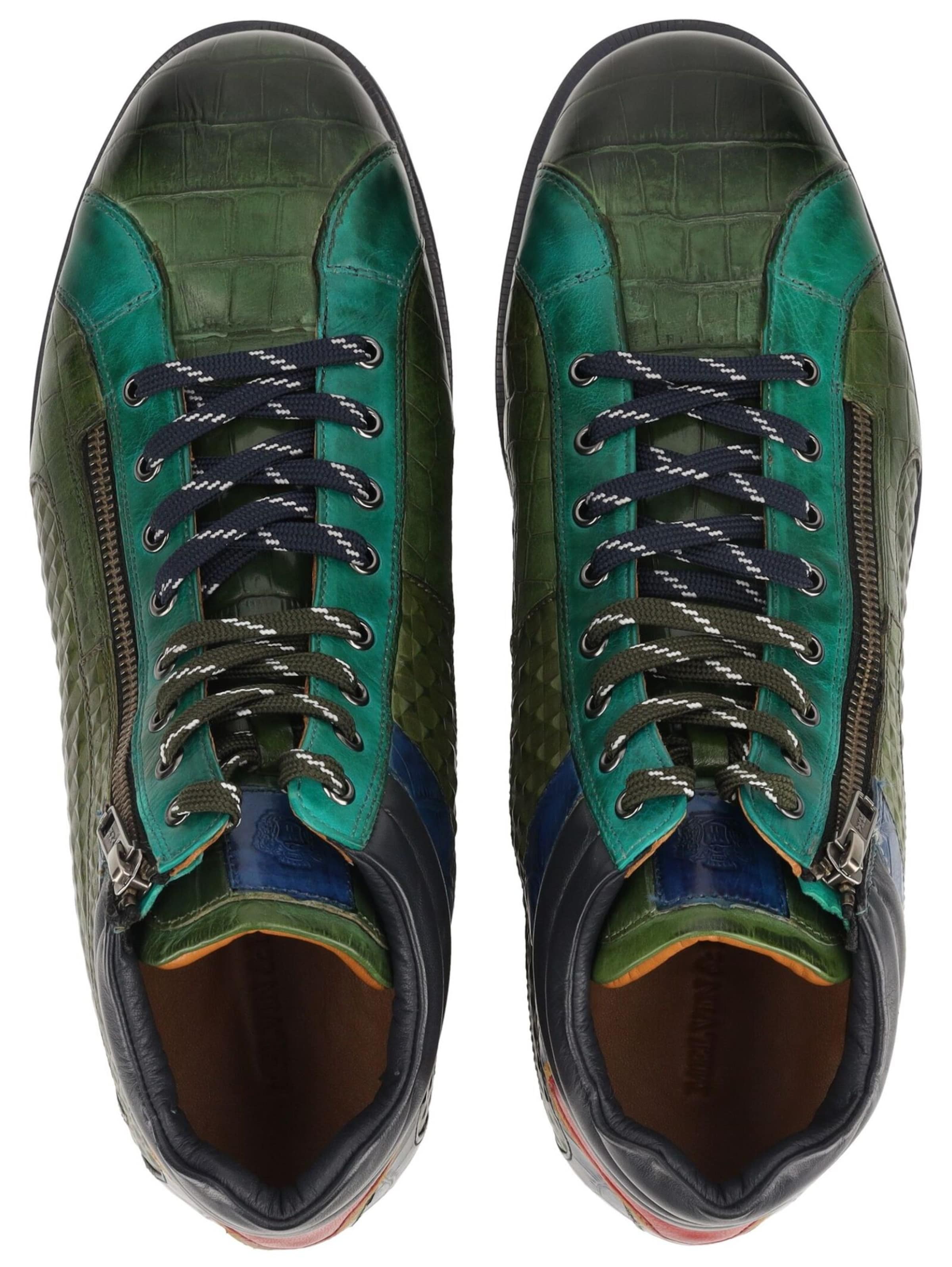 Bottines à lacets MELVIN & HAMILTON en vert