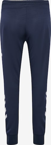 Effilé Pantalon de sport 'Legasy' Hummel en bleu