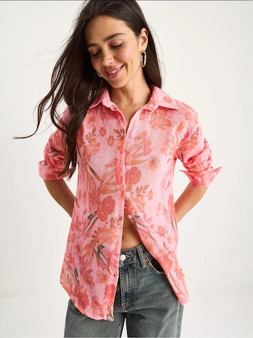 Chemisier Bianco Lucci en rose