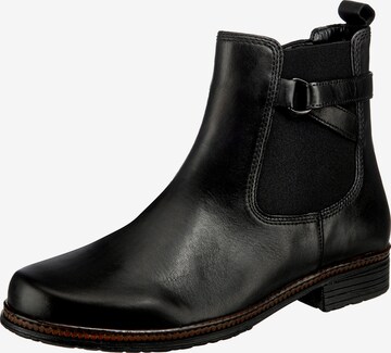 GABOR Chelsea boots in Zwart: voorkant