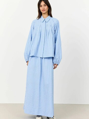 Levete Room Blouse 'Mimi' in Blauw
