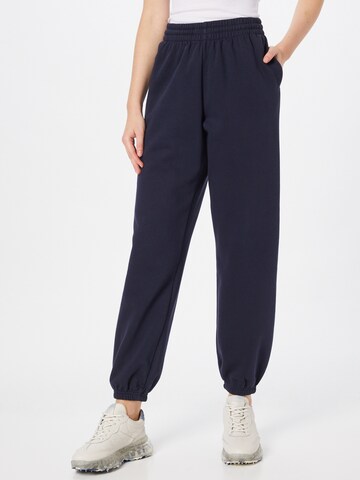 WEEKDAY Tapered Pants 'Alisa' in Blue: front