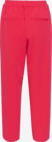 Loosefit Pantaloni con piega frontale 'Sakura' di Kaffe in rosa