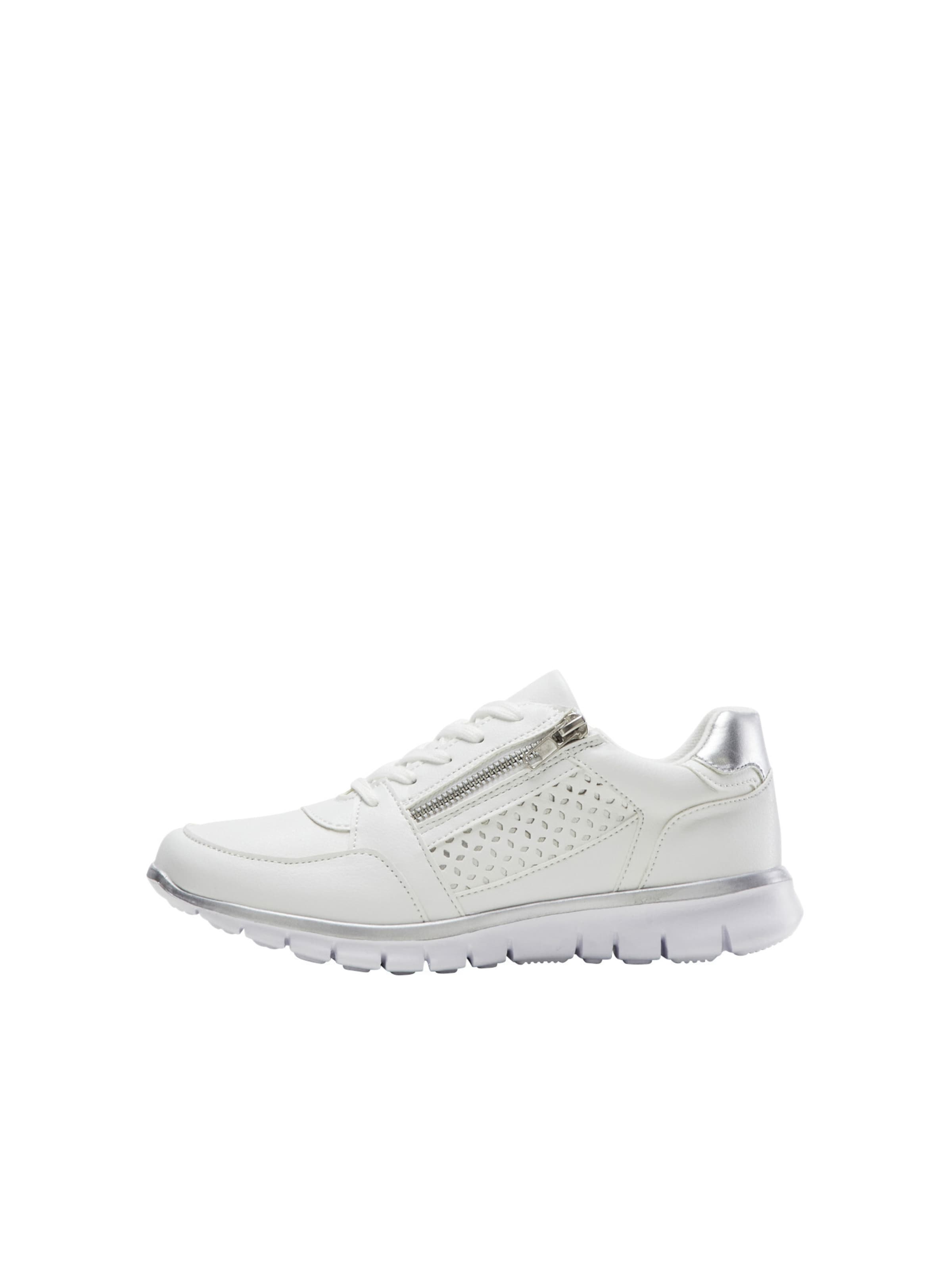 bonprix Sneakers in White: front