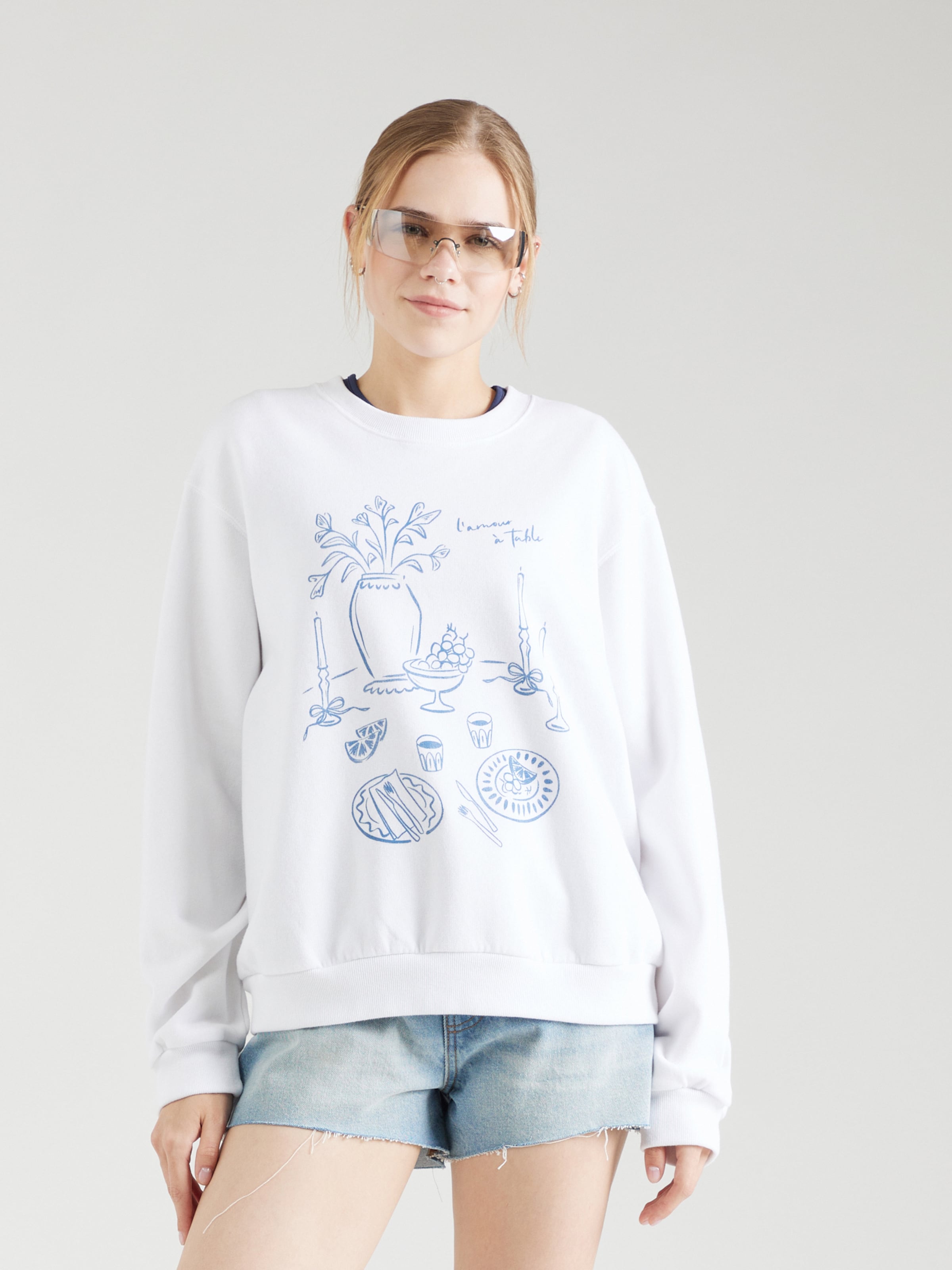 Hollister boyfriend crewneck sweatshirt sale