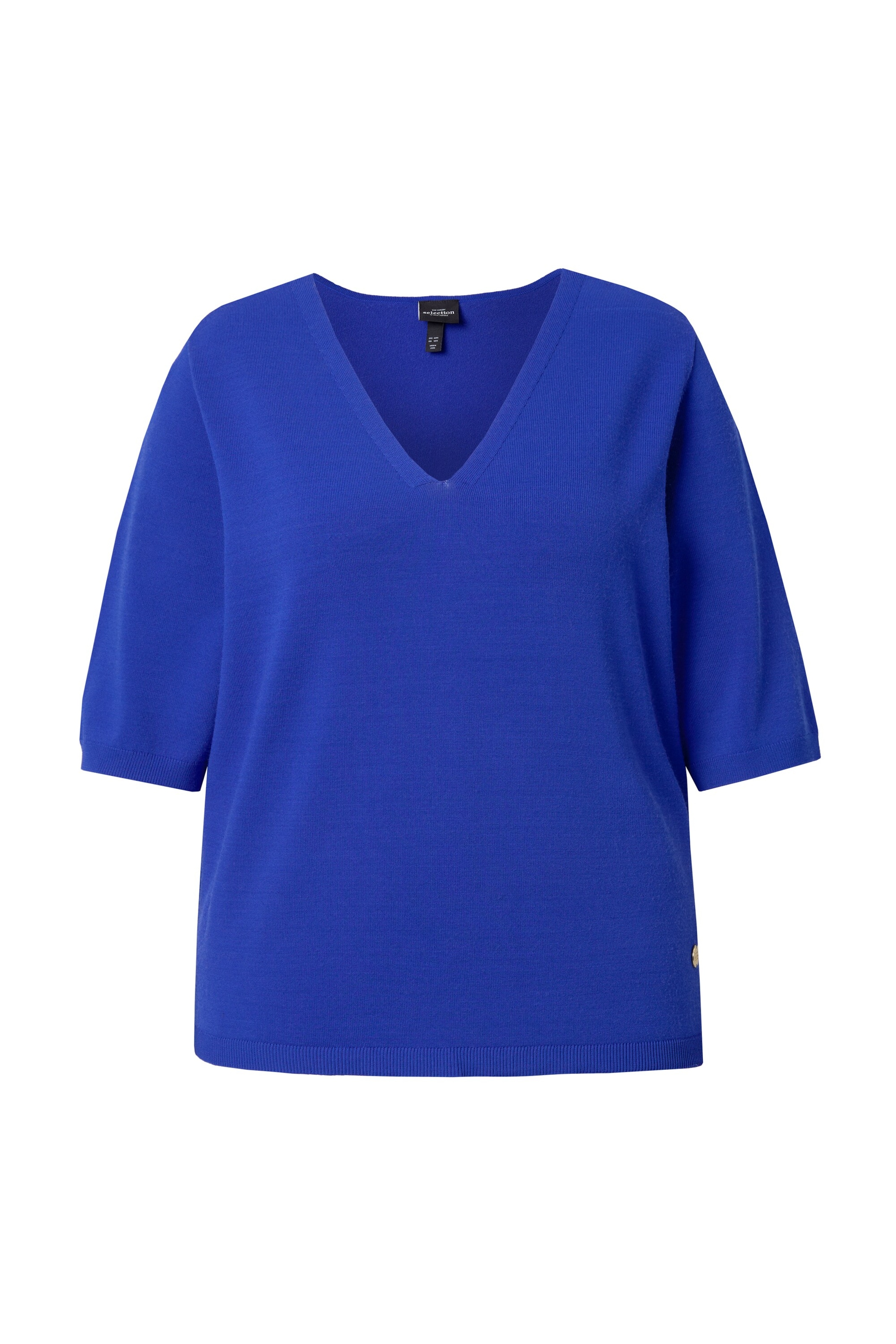 Ulla Popken Sweater in Blue: front