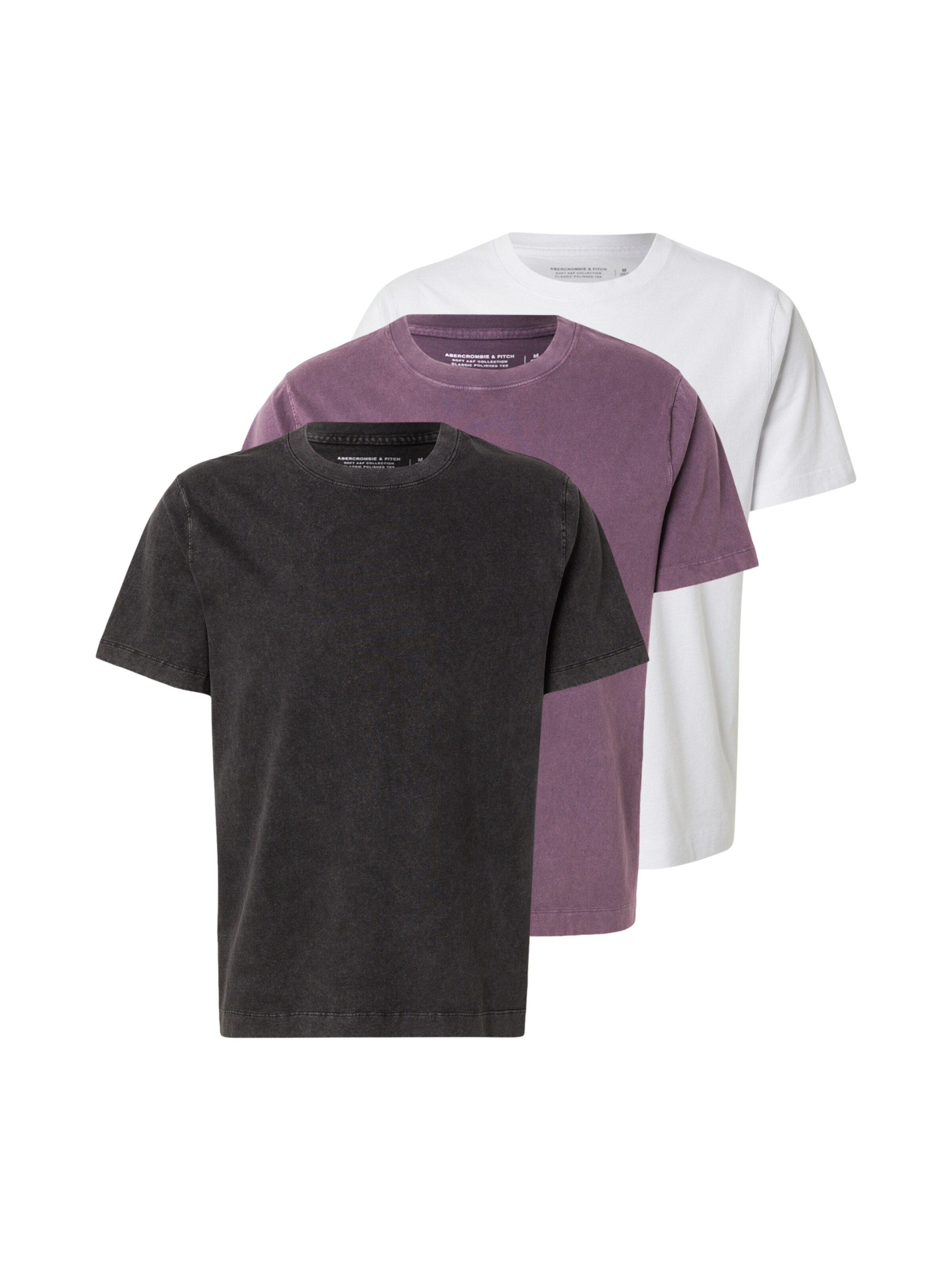 Abercrombie & Fitch Póló 'CLASSIC' - lila: elől