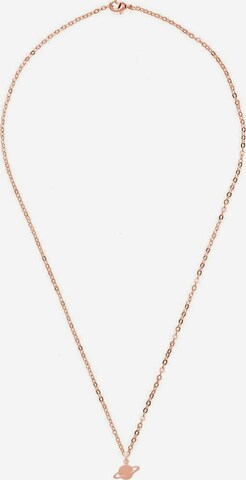 Gemshine Necklace in Pink: front