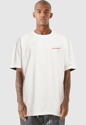 T-Shirt 'Cocktail Club' 9N1M SENSE en beige : devant