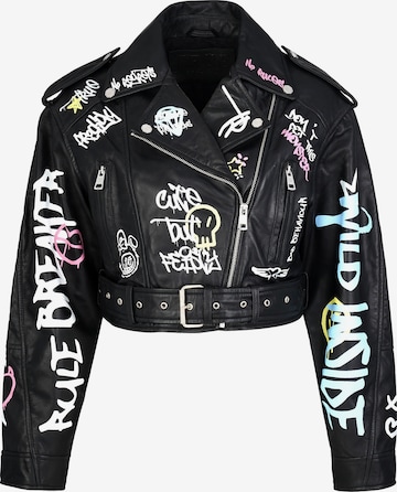 trueprodigy Välikausitakki ' Senra ' värissä musta: etupuoli