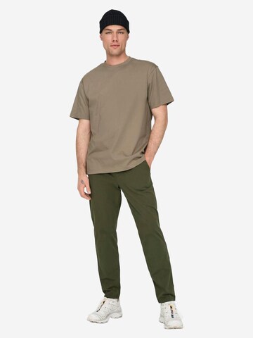 Only & Sons Shirt 'Onsfred' in Grey