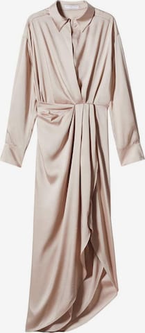 MANGO Kleid 'Atlantis' in Beige: predná strana