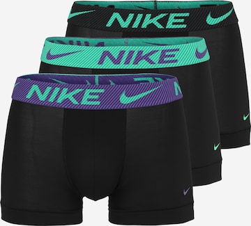 NIKE Underwear Boxeralsók - fekete: elől