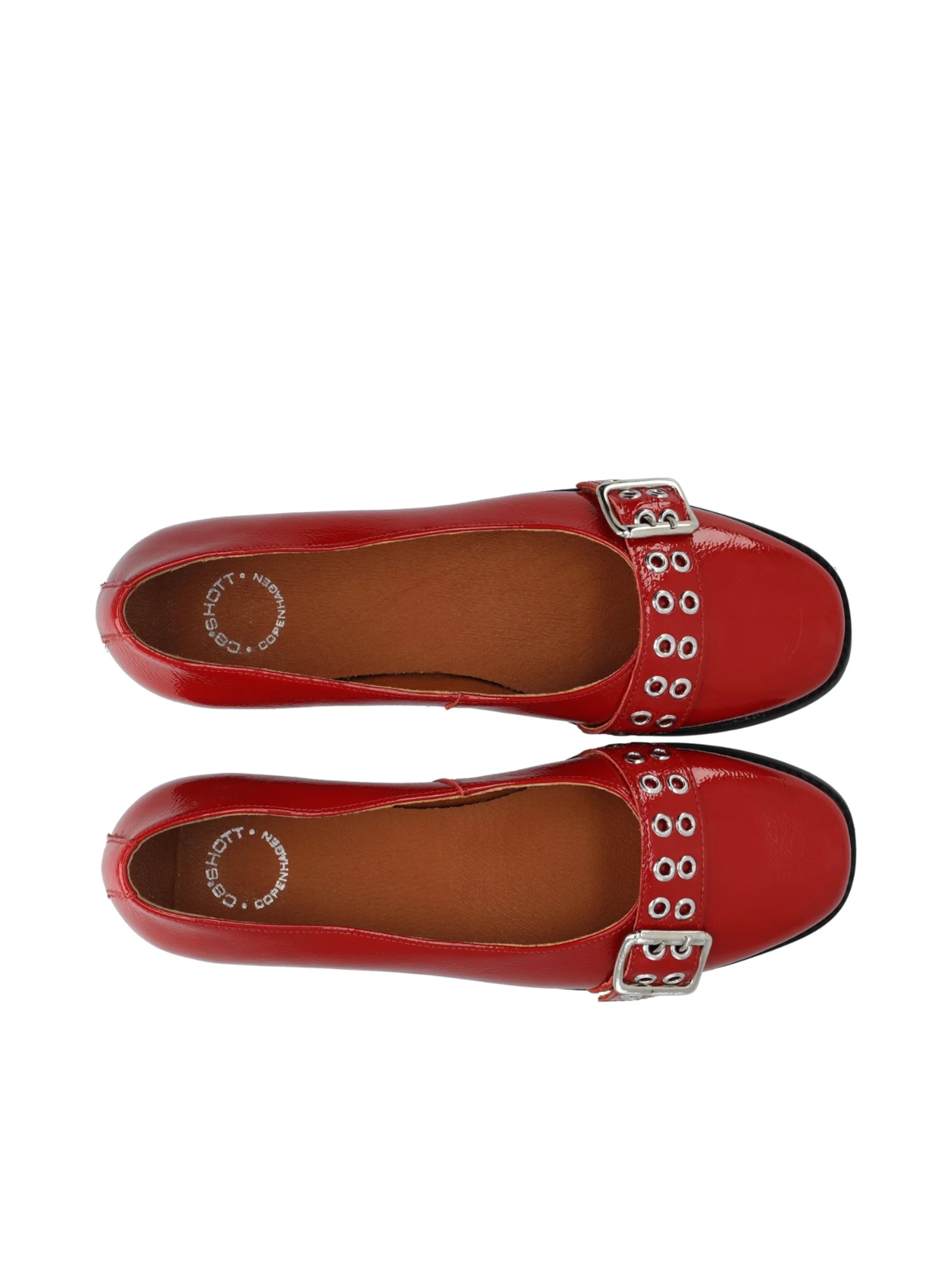 Ca'Shott Ballet Flats 'Diana' in Red