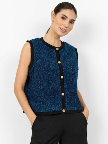 Soyaconcept - Colete ' SC-BESSIE ' em azul: frente