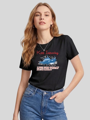 LapaPlus Shirt‌‌ in Schwarz: Vorderseite