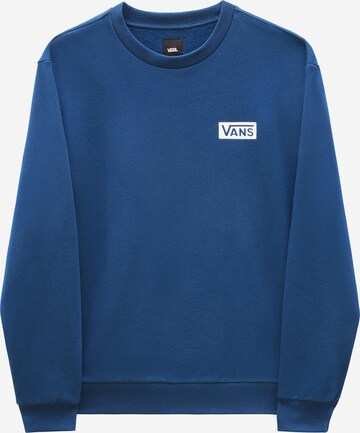 VANS Sweatshirt in Blue: front